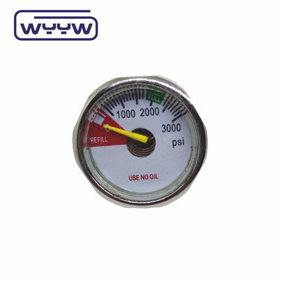 작은 압력 측정 기기 23mm 22mm 헥사곤 미니 공기 압력 측정기