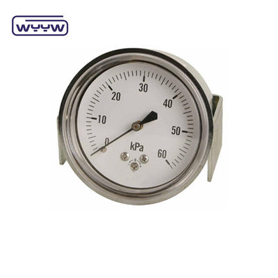 건조 스테인레스 스틸 압력 측정기 60mm 마노미터 압력 측정기