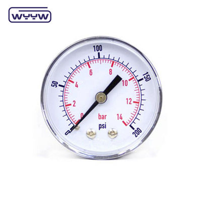 건조 스테인레스 스틸 압력 측정기 60mm 마노미터 압력 측정기