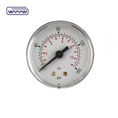 건조 스테인레스 스틸 압력 측정기 60mm 마노미터 압력 측정기