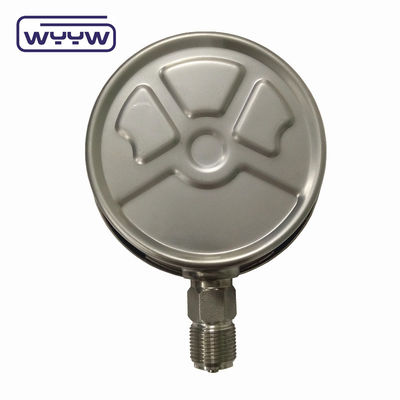 바요네트 Kgf/Cm2 Psi 4&quot; 액체로 채워진 압력 측정기 바닥 연결