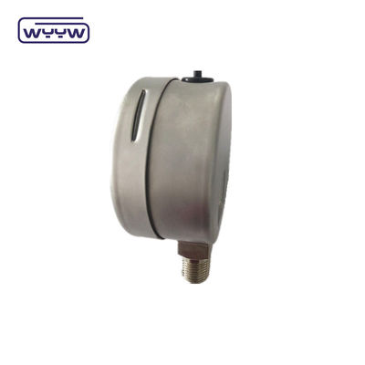 EN837-1 대포 안경 기름 63mm 압력 측정기