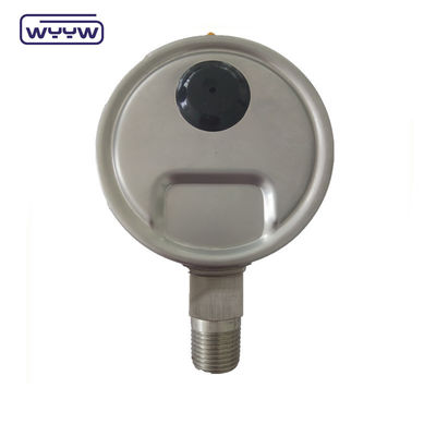 100mm 모든 SS304 안전 유리 바요네트 압력 측정기 1 년 보증
