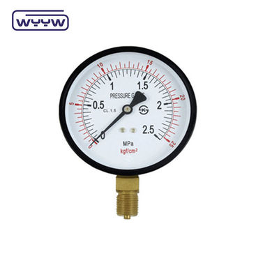 물 수영장 필터 60mm 100mm 10 바 압력 기량 측정기