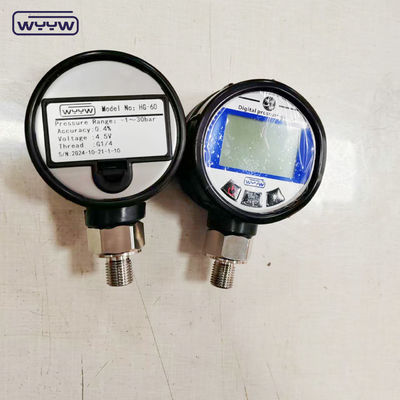 65mm 디지털 수압 압력 측정기 -1-40 바 화합물 배터리 가동 마노미터