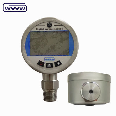 진공 압력 제한 80mm 지름의 디지털 압력 측정기 작업 온도 20-140 ° F