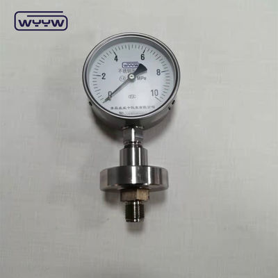 직접 바닥에 장착 대막 압력 측정 장치 1/4 1/2 &quot;인치 NPT BSP 연결 크기