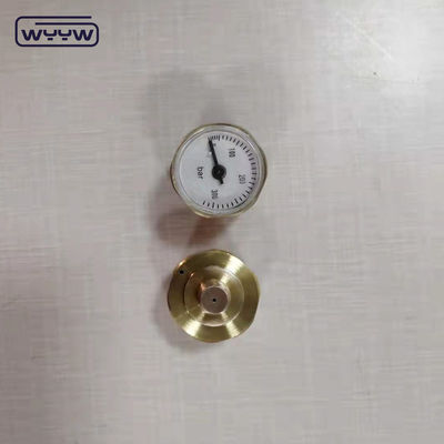 28mm 명목 크기 소형 압력계 사용자 정의 조정 가능한 스케일