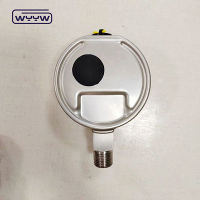 베요넷 Ss304 케이스 ss316 나사산 글리세린 충전 안전 유리 조정 포인터 압력계