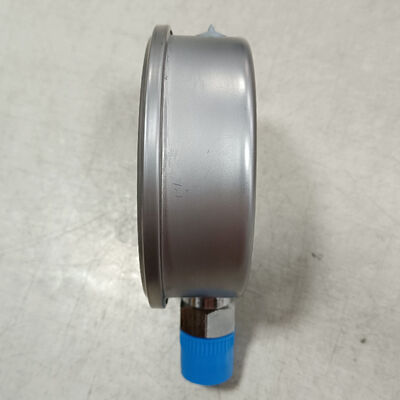 0-2.5MPa/0-25kgf/cm2 범위 및 충격 저항성 설계와 함께 4인치 100mm 액체로 채워진 수압 압도 측정기