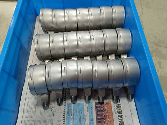 4인치 316 스테인리스 스틸 압력 게이지, 충격 방지 성능을 위한 베요넷 링 포함