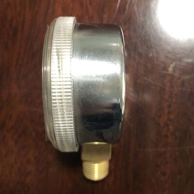 0-4000 PSI 범위의 2인치 산소 압력 측정기 천연 가스 및 LPG 가스를 위한 산소 안전 인증