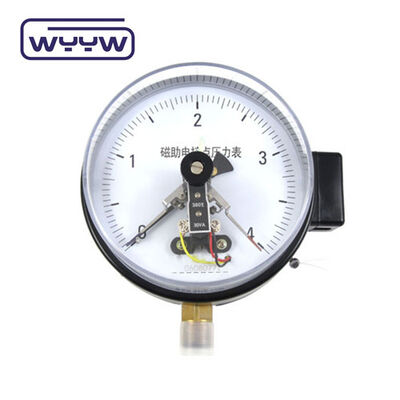 4인치 100mm 0-1.6MPa 전기 접점 압력 게이지 | 전기 유압 게이지, 방폭 전기 접촉 압력 게이지 판매
